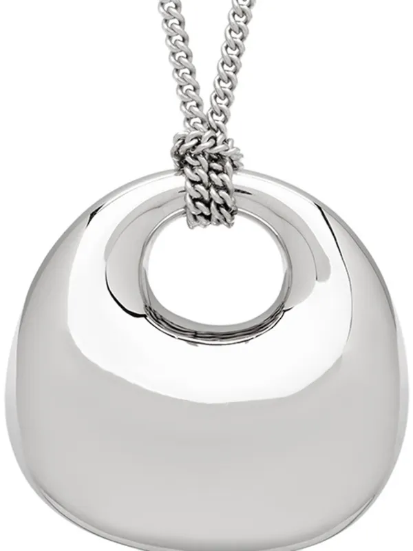 Tom Wood Bao Pendant Necklace | Silver | FARFETCH CA Tom Wood Bao Pendant Necklace | Silver | FARFETCH CA