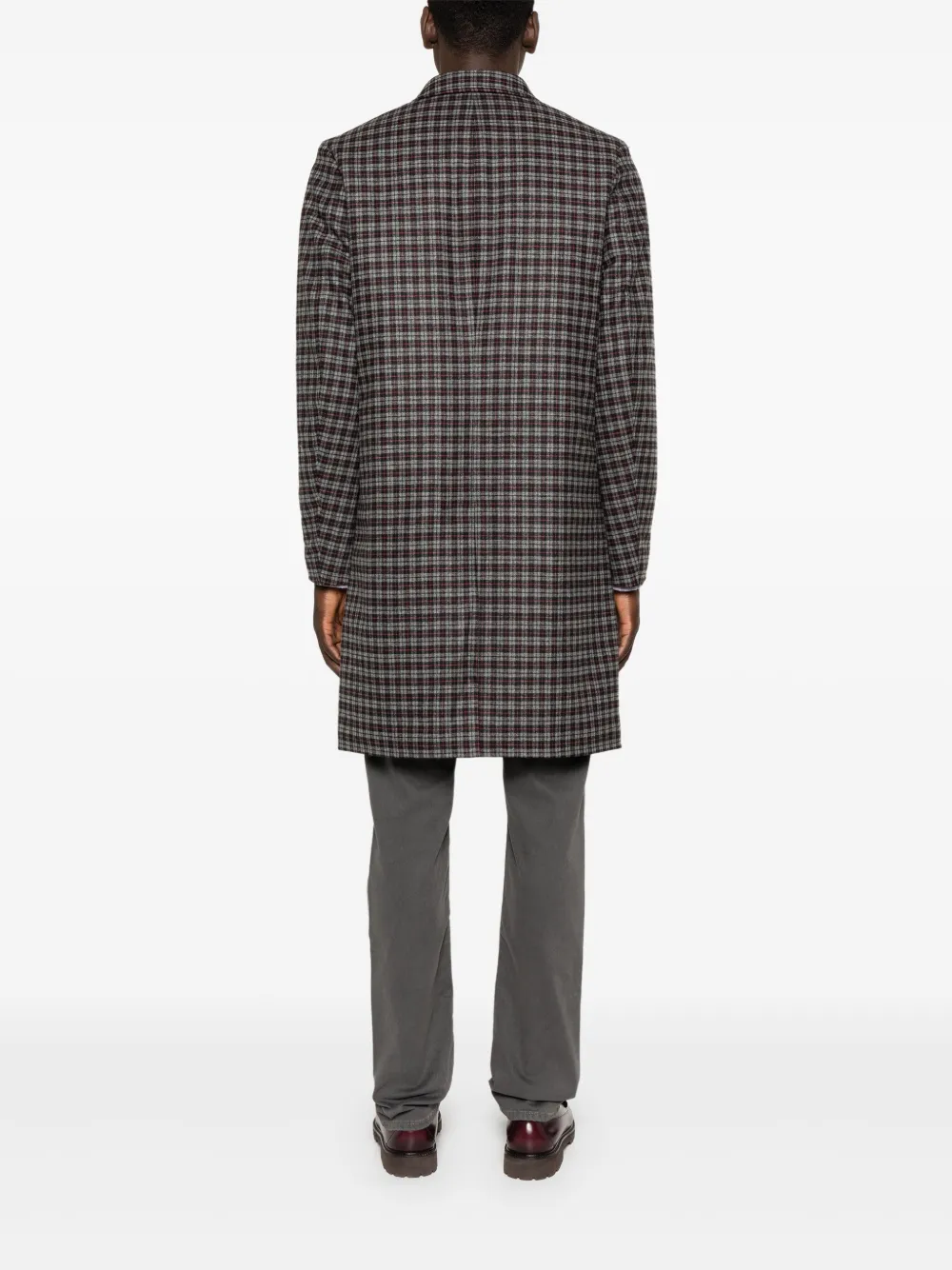 PS Paul Smith Geruite jas Grijs