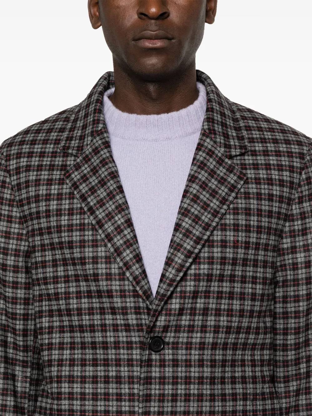 PS Paul Smith Geruite jas Grijs