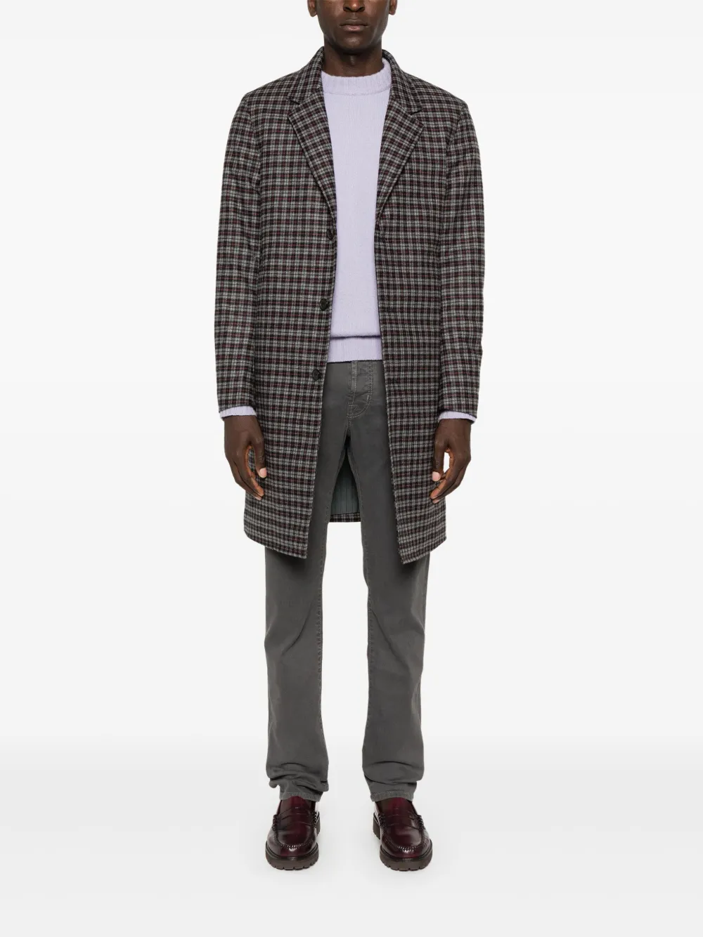 PS Paul Smith checked coats | Single Breasted Coats | Image 2