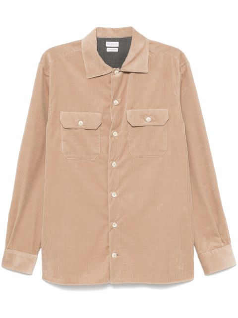 Brunello Cucinelli corduroy shirt Men