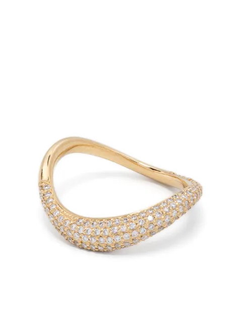 Kimaï 18kt yellow gold diamond rings