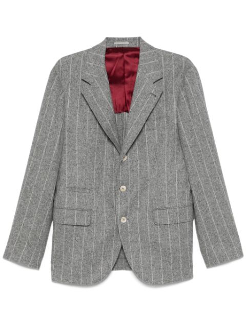 Brunello Cucinelli pinstriped blazer Men