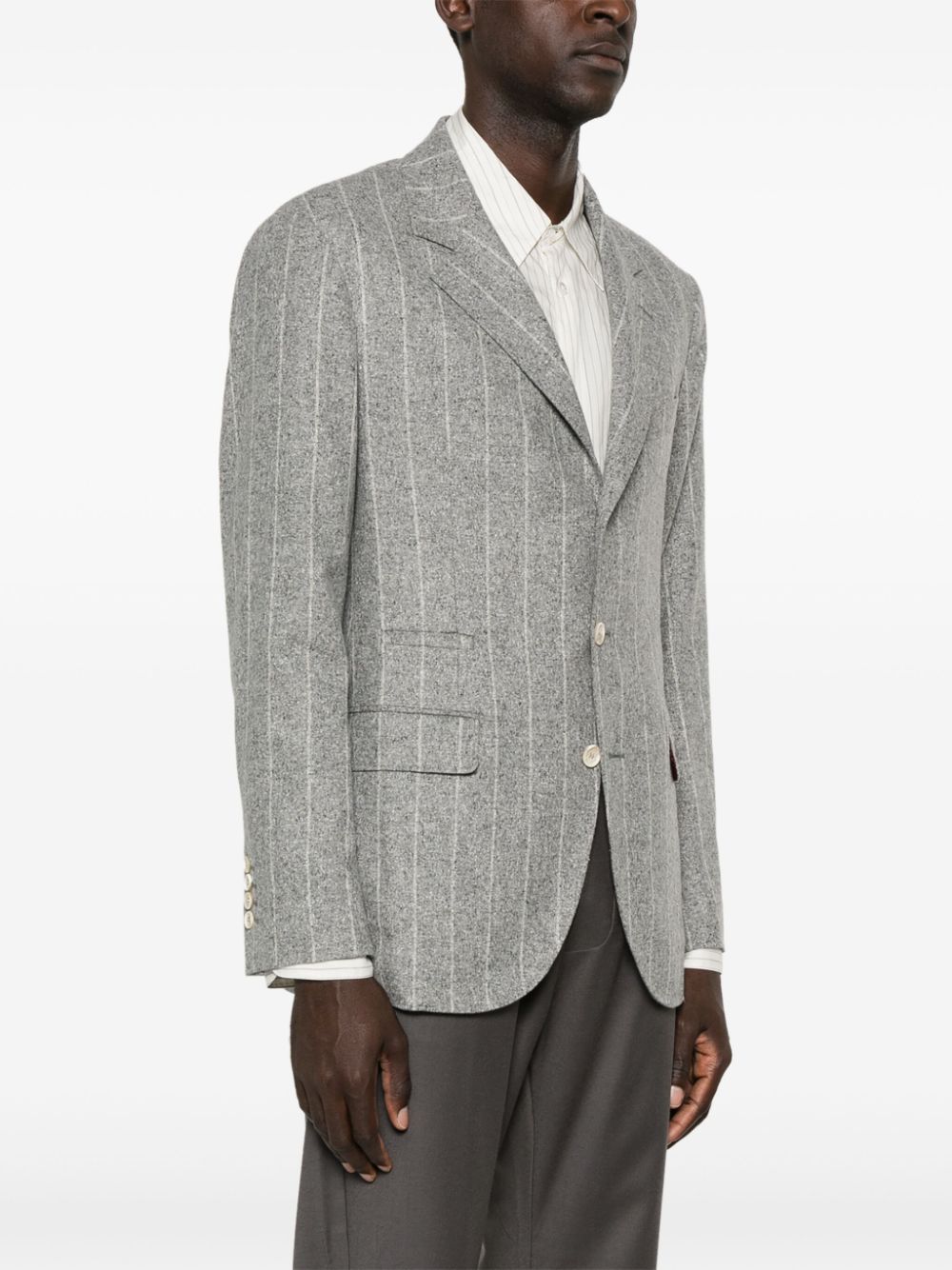 Brunello Cucinelli pinstriped blazer Men