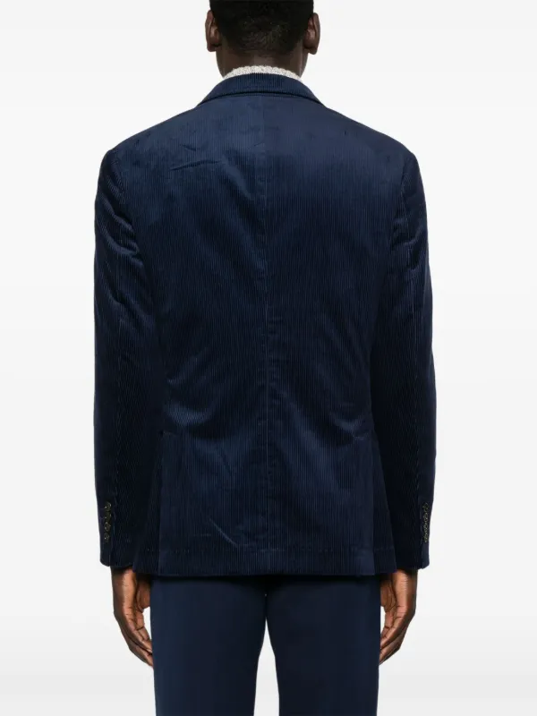 Brunello Cucinelli コーデュロイ ジャケット | ブルー