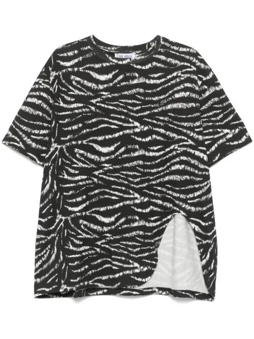 T-shirt à imprimé zèbre - The Attico - Modalova