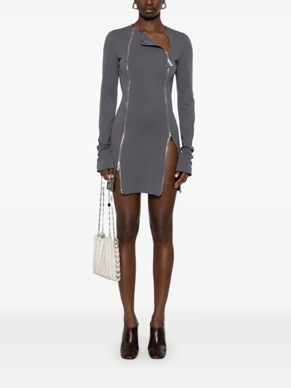 the attico grey dress Light American Fleece Mini Dress – Antonioli.eu main image 0