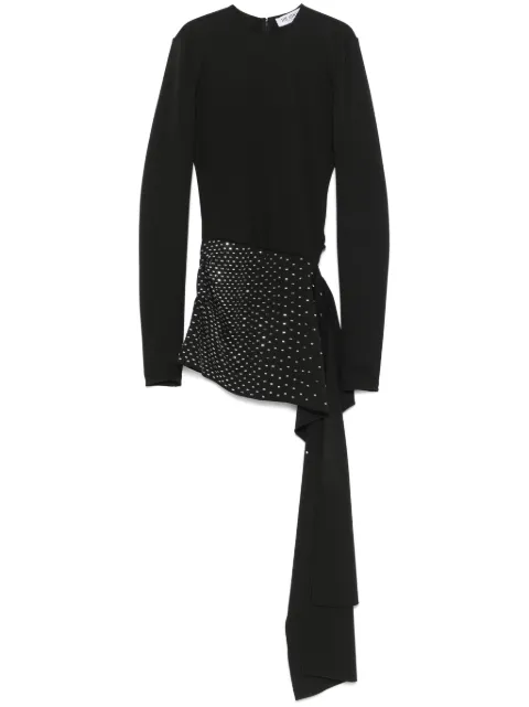 The Attico asymmetric mini dress