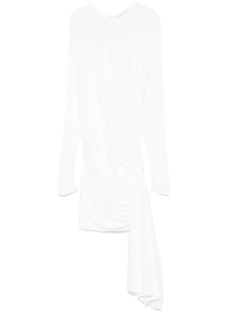 Christopher Esber vestido corto con detalle drapeado