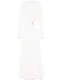 Christopher Esber Stone maxi dress - White