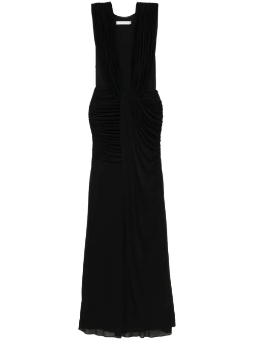 Robe longue à design drapé - Christopher Esber - Modalova