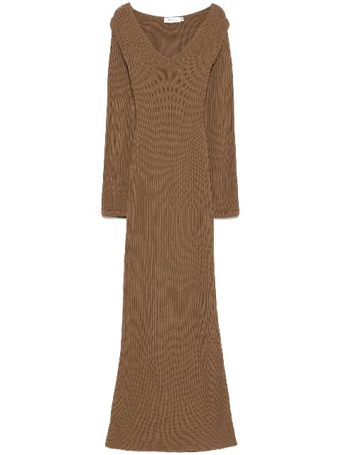 Aya Muse ribbed-knit maxi dress