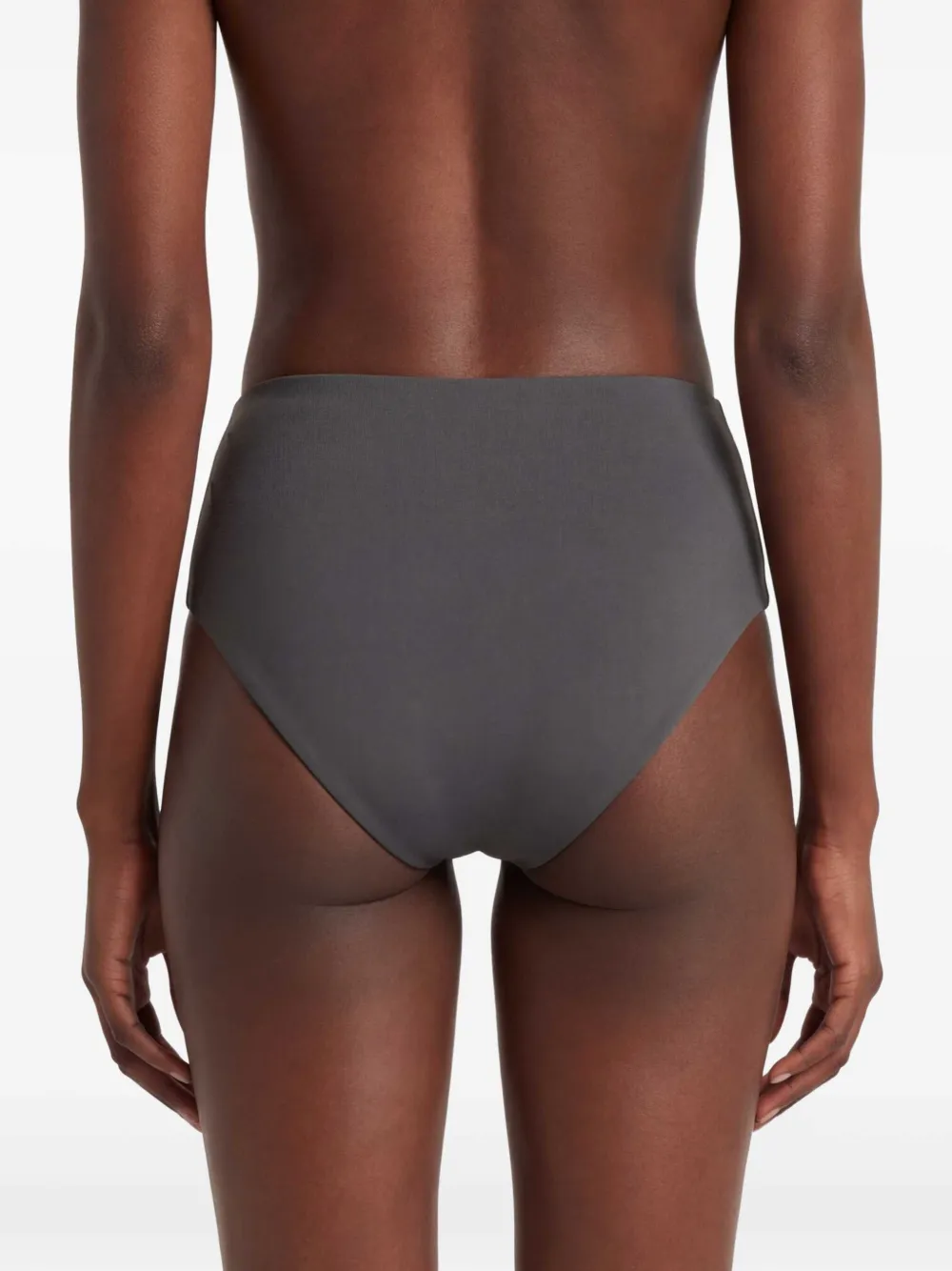 Christopher Esber Bikinislip met ruches Grijs