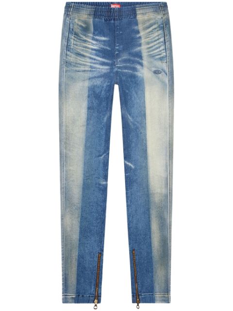 Diesel D-Larry 09L05 washed tapered jeans Women