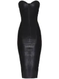 Retrofete Charlize coated knit dress - Black