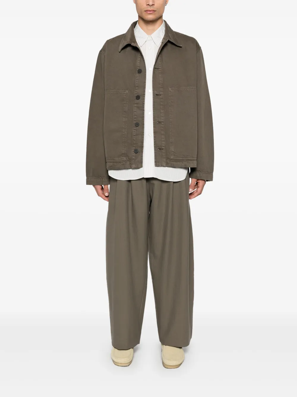 Studio Nicholson Line broek - Bruin