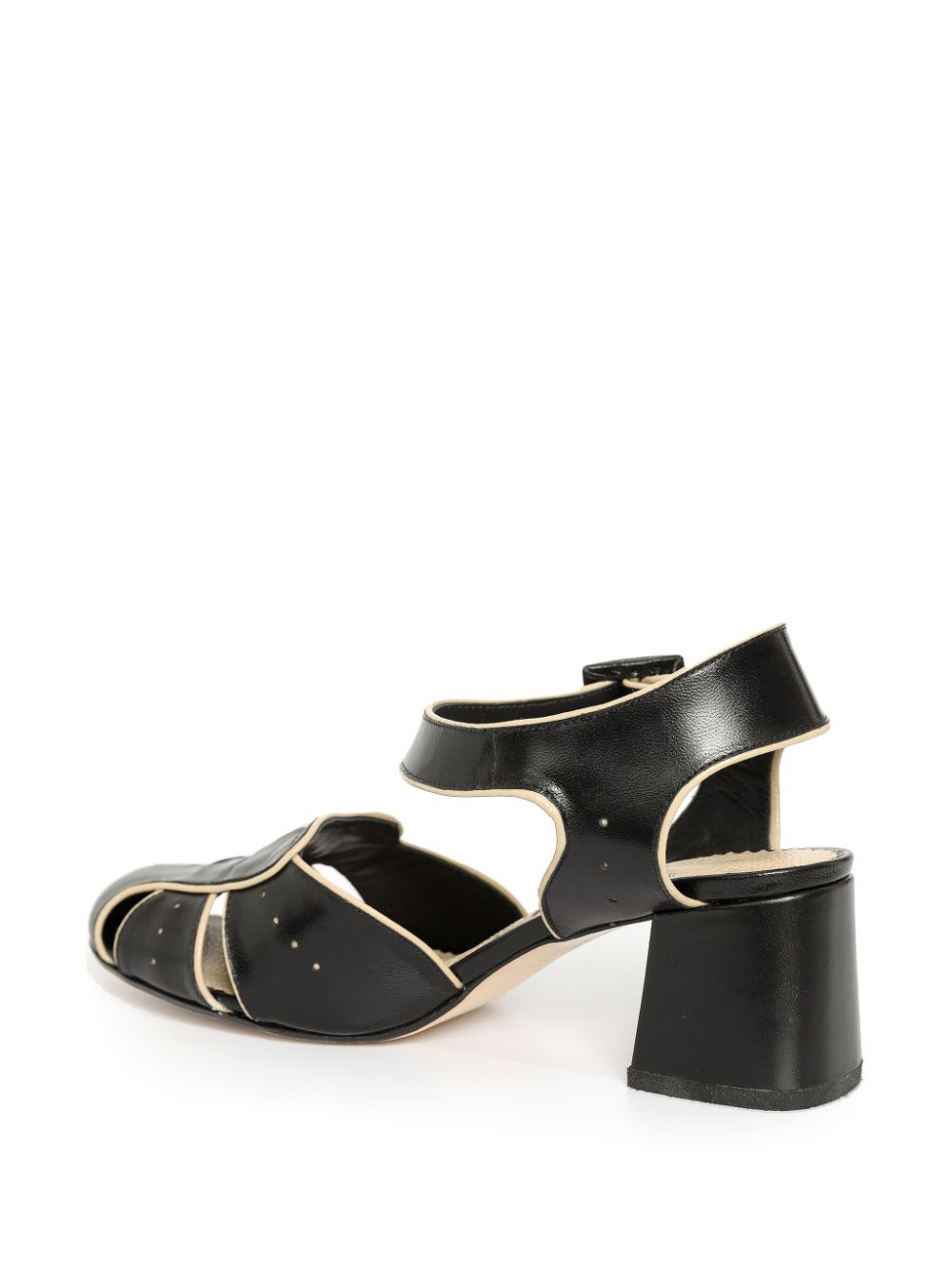 Sarah Chofakian 45mm Kandilli pumps Black