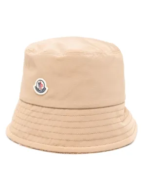 Moncler バケットハット | ニュートラル | FARFETCH JP