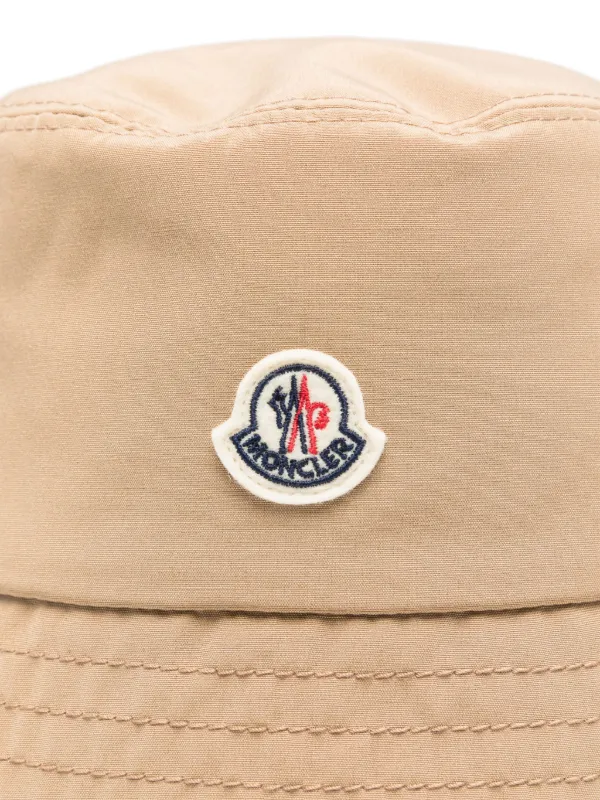 Moncler リバーシブル バケットハット | ブラウン | FARFETCH JP