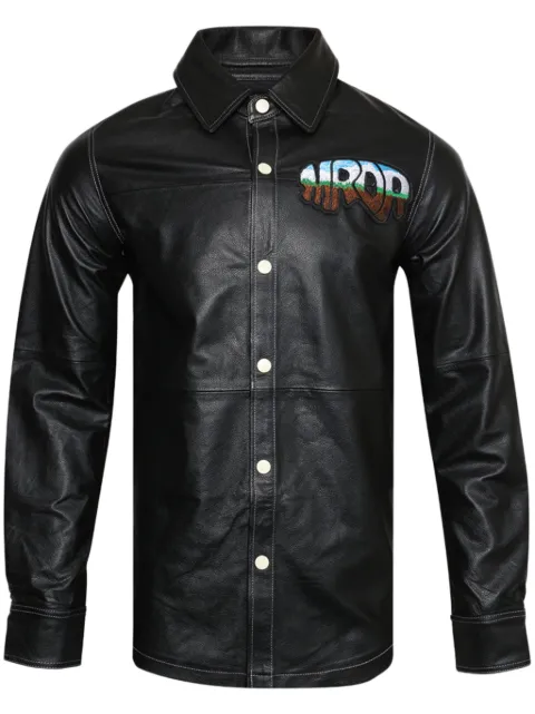 Who Decides War MRDR Leather shirt 