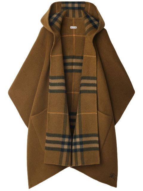 Burberry Vintage Check reversible cape