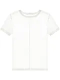 Helmut Lang sheer T-shirt - White