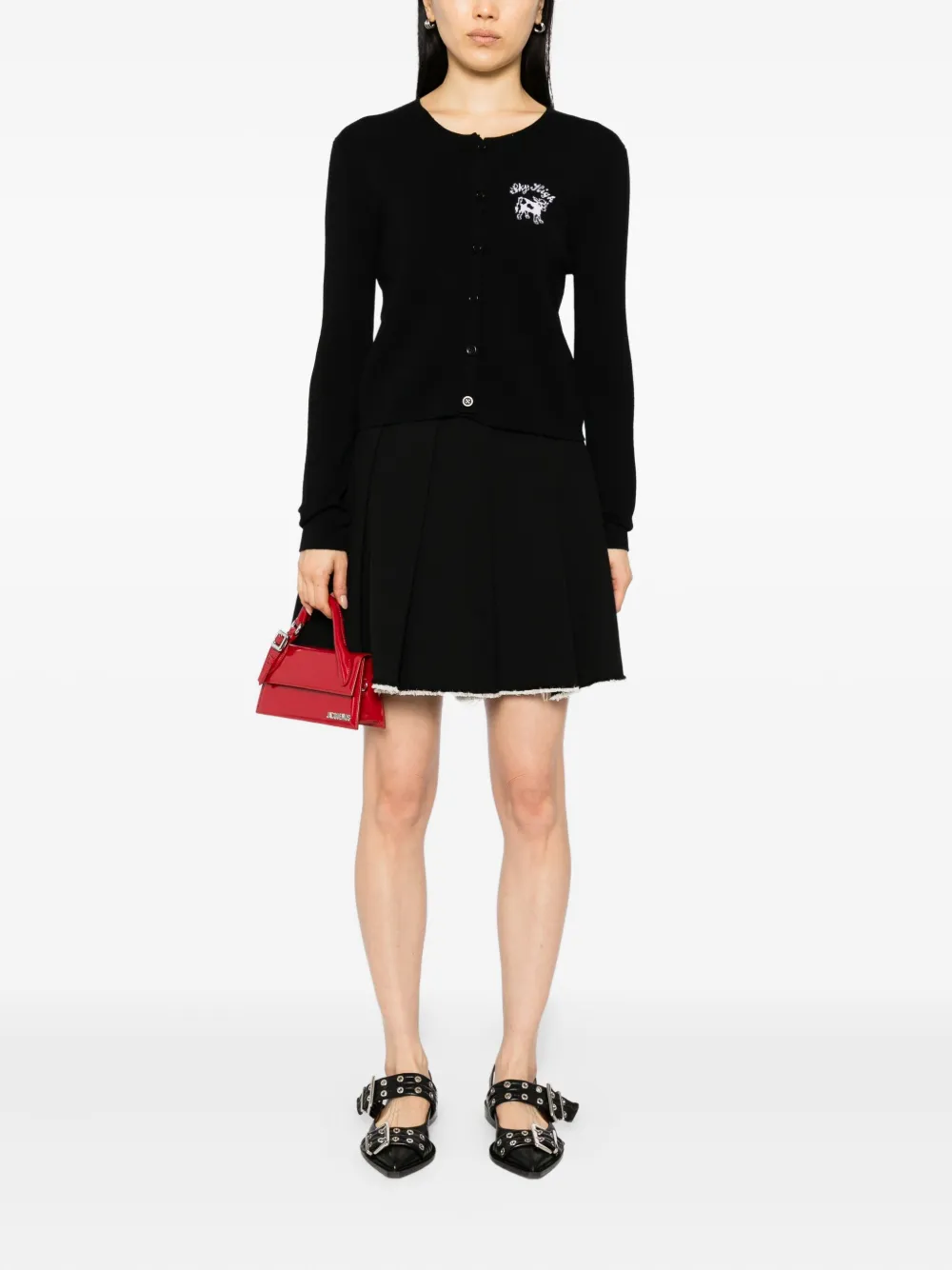 Sky High Farm intarsia-knit logo cardigan | Cardigans | Image 2