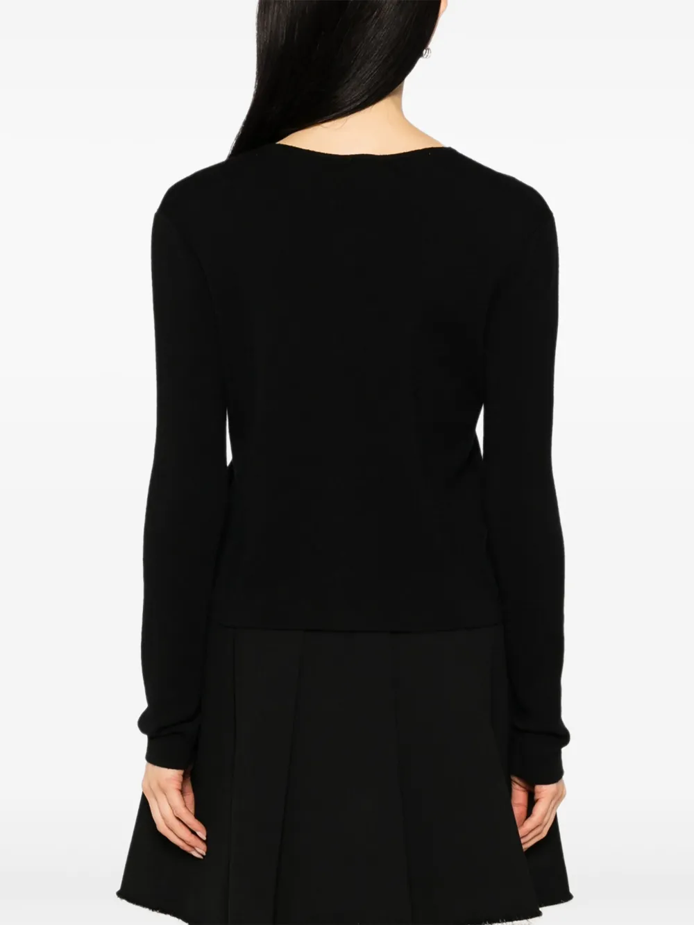 Sky High Farm Intarsia vest Zwart