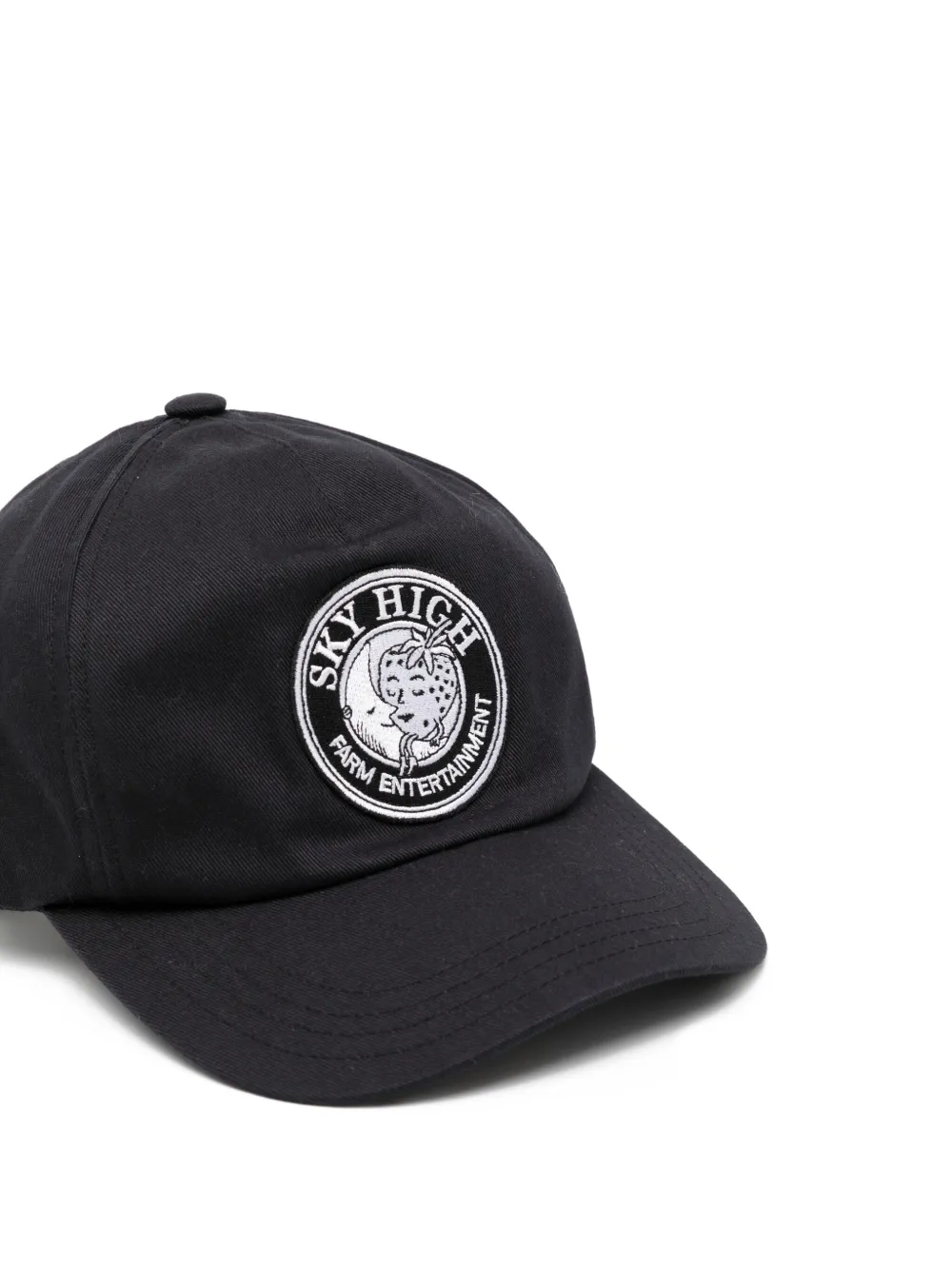  Sky High Farm Patched Cap - Black 