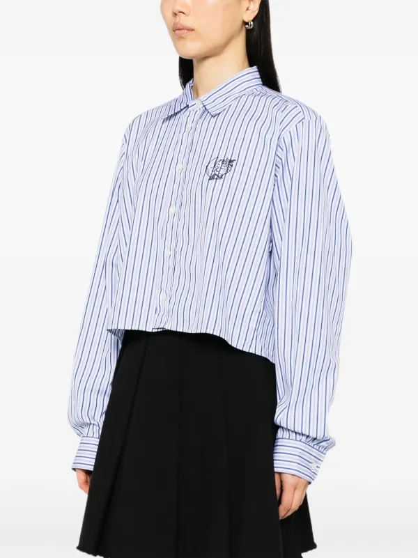 Sky High Farm Striped Shirt | Blue | FARFETCH ID