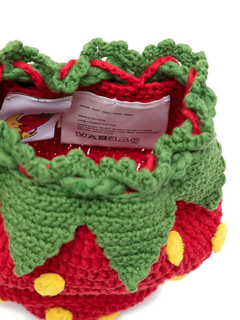 Sky High Farm Strawberry Crossbody Bag In Red