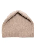 Goen.J knitted beanie - Brown