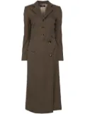 Goen.J Blazer panel dress - Brown