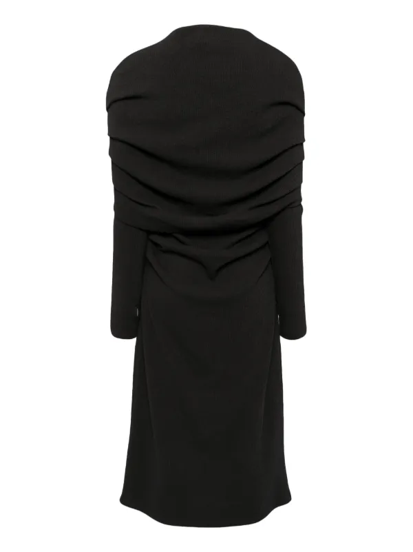 Goen.J Cape Knitted Dress - Grey Goen.J Cape Knitted Dress - Grey