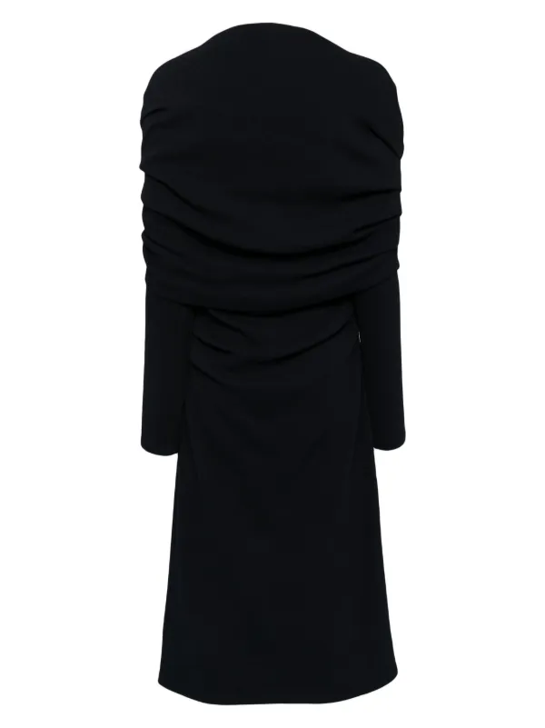 Goen.J Cape Knitted Dress | Blue | FARFETCH