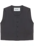 Low Classic padded vest - Brown