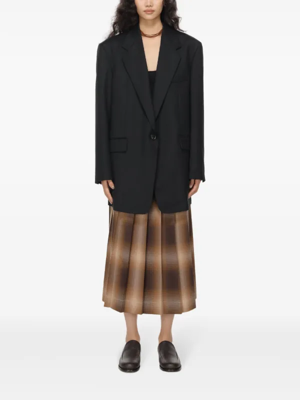 Low Classic チェック プリーツスカート | ブラウン | FARFETCH JP Low Classic チェック プリーツスカート | ブラウン | FARFETCH JP