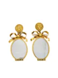 CHANEL Pre-Owned 1990-2000 gold-plated mirror earrings