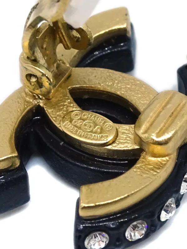 シャネル CHANEL ココマーク サークルイヤリング ゴールド