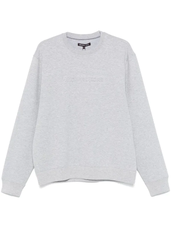 Michael Kors logo-embossed Sweatshirt | Grey | FARFETCH