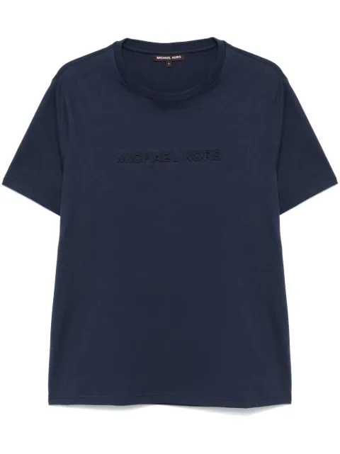 Michael Kors playera con logo en relieve