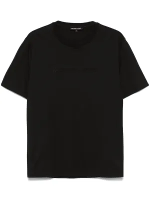 Michael Kors Camiseta Com Faixa De Logo | Azul | FARFETCH BR