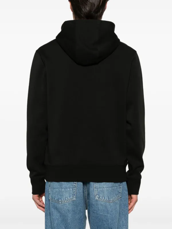 Michael Kors tufted-logo Hoodie | Black | FARFETCH