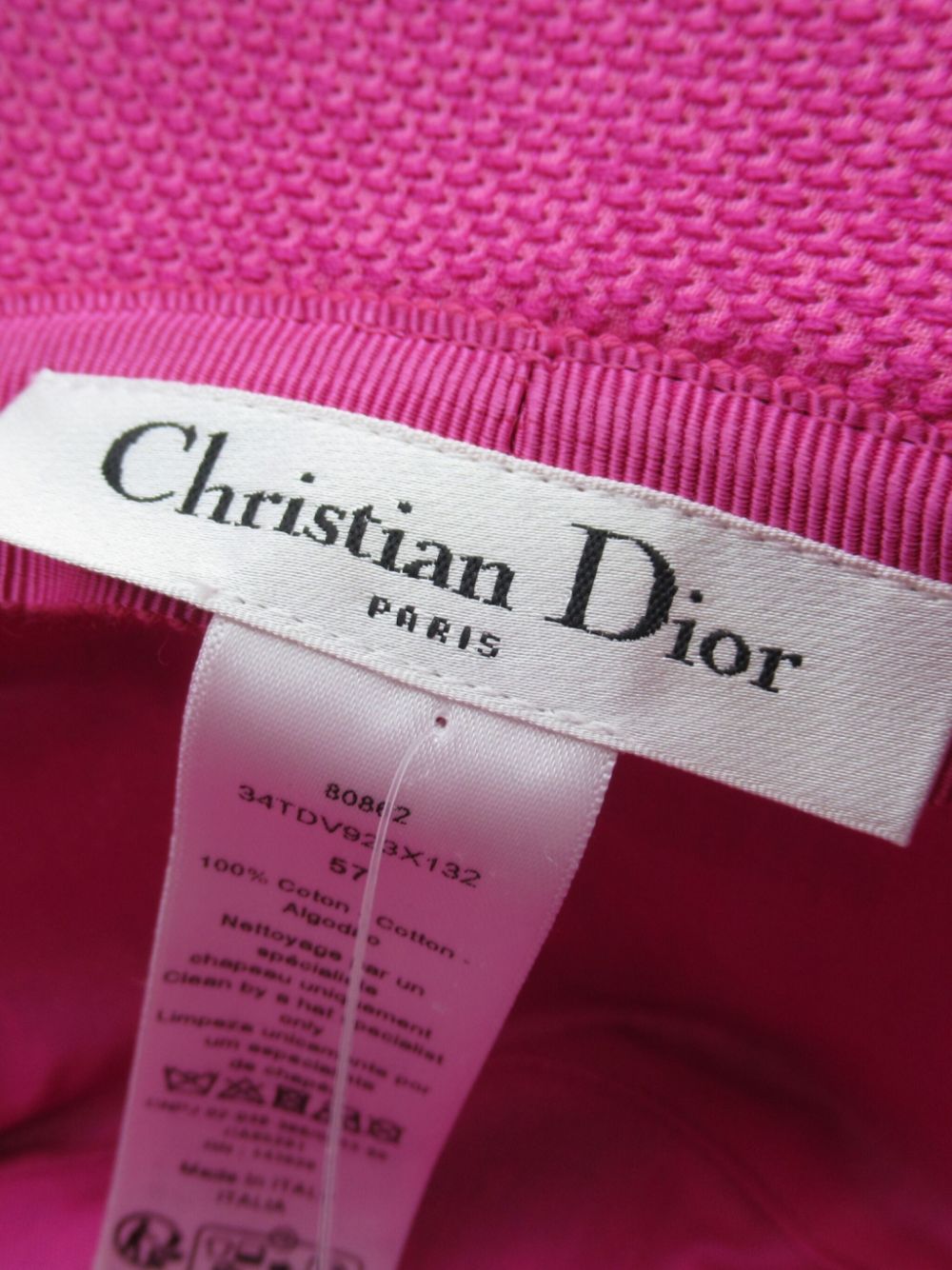 Christian Dior 2020s jacquard bucket hat Women