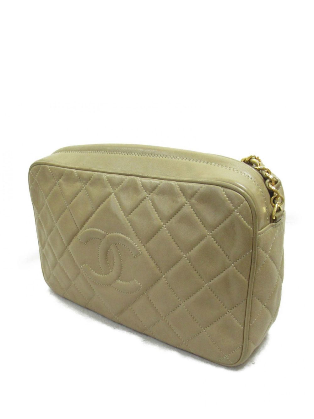 Affordable HOT SALE CHANEL 1991-1994 diamond-quilted camera bag Women