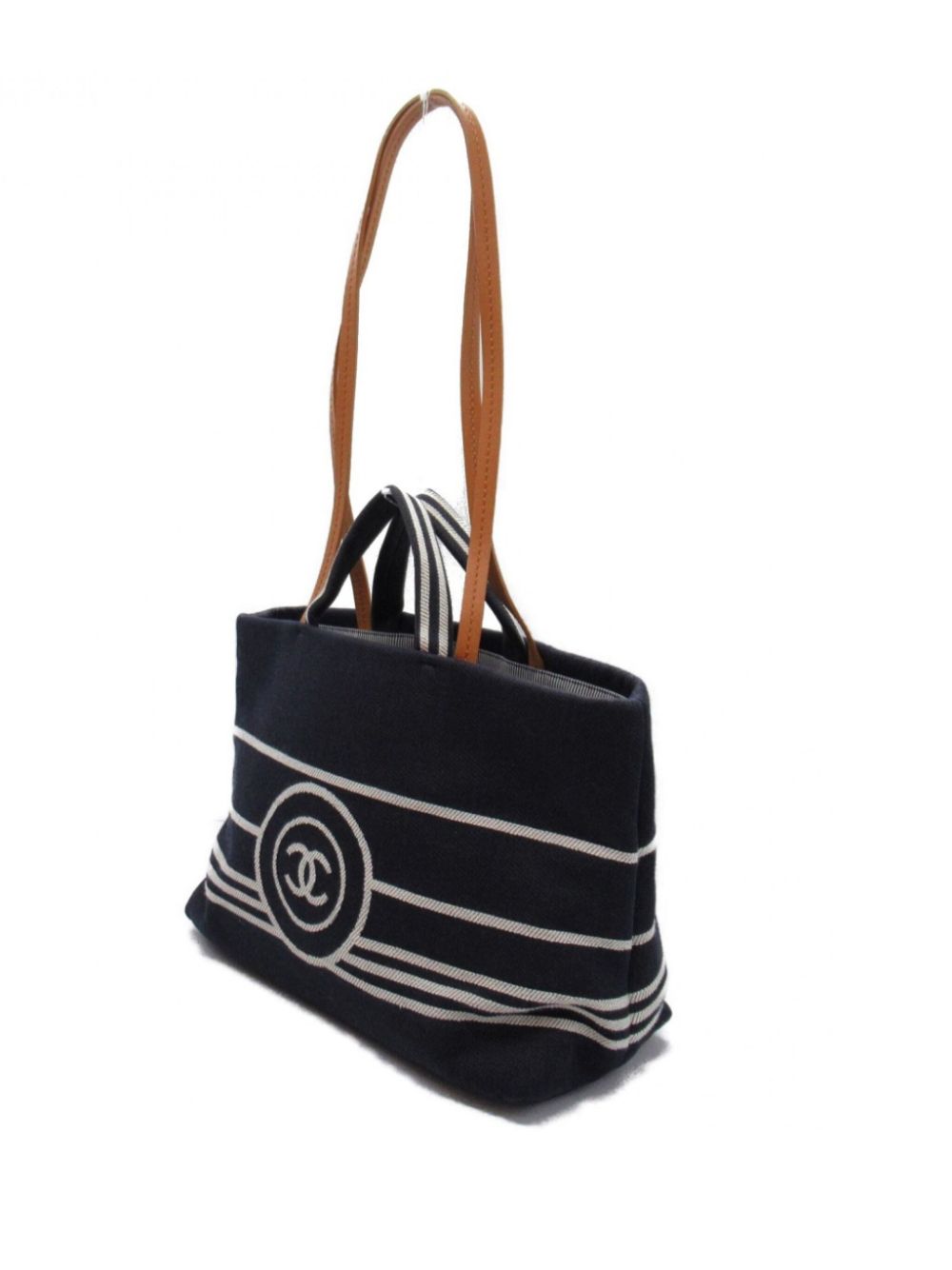 CHANEL 2014-2015 large CC denim tote bag Women