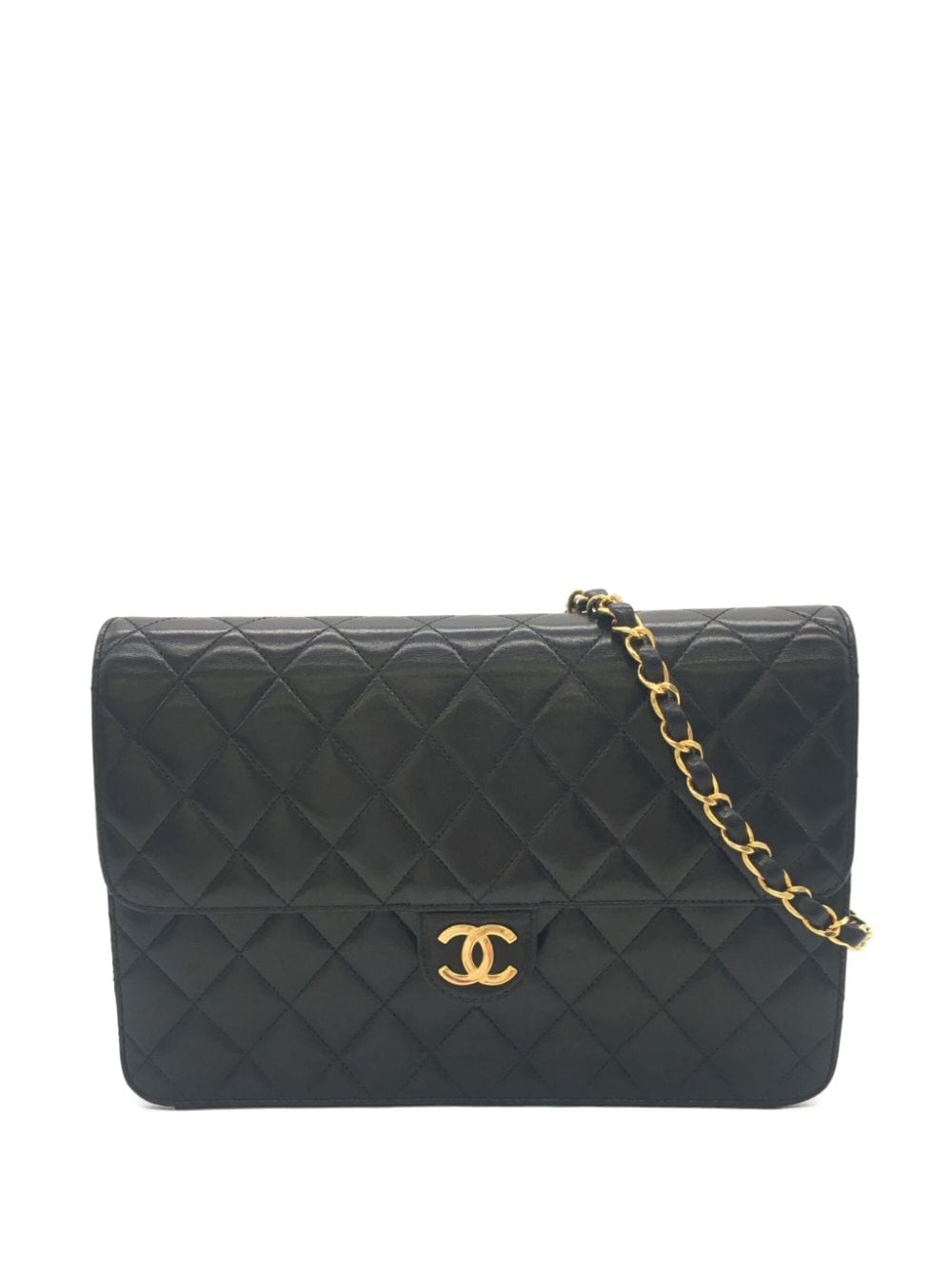 CHANEL Pre-Owned 1994-1996 medium Half Flap shoulder bag - Schwarz