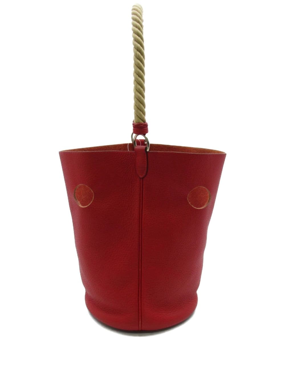 Hermès Pre-Owned 2005 Mangeoire bucket bag - Rosso