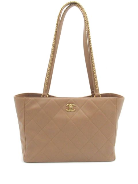 CHANEL 2020s diamond-quilted tote bag Women