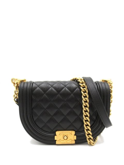 HOT SALE CHANEL 2020s Boy Chanel Chain shoulder bag Women